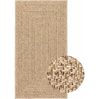 Teppich 80x150 Cm Jute-optik Innen Und Außen
