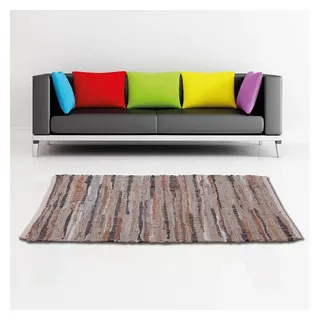 BestLivings Flickenteppich Ø 70 x 180 cm Braun