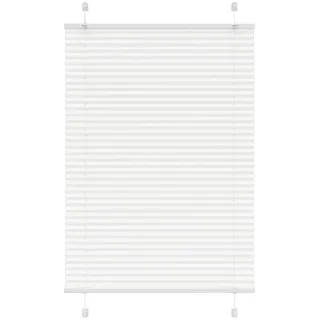 vidaXL Plissee 94 x 100 cm / Fenstergröße (Velux) weiß