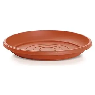 Untersetzer für Blumenkübel Blumentopf Pflanztopf rund Kunststoff Terracotta Ø 37 cm/Stellfläche: 29 cm