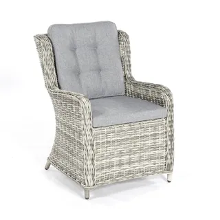 Sessel Lincoln Alu/Kunststoff vintage-taupe