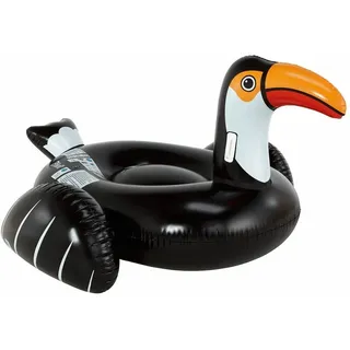 CRIVIT® Wassertier zum Relaxen und Sonnenbaden Luftmatratze Schwimmring aufblasbarer TUKAN NEU