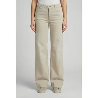 MAC Jeans Dream Wide, Dream Wonder Light Denim - Wide Fit - 5441-00-0351L-214W - beige - 38W / 34L
