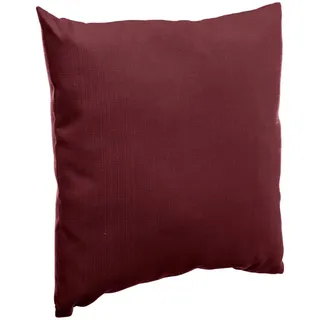 Hespéride - Dekokissen für den Außenbereich Korai in Burgunderrot - 40 × 40 cm - Bordeaux