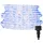 vidaXL Lichtschlauch Kunststoff 20 m 480 LEDs Kaltweiß weiß