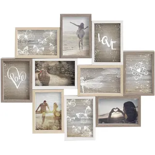 Nielsen Design Nielsen Collage Mixed Colours Holz 10x15 cm 10 St.