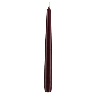 Spitzkerzen Bordeaux 24 x 2,3 cm, 12 Stück