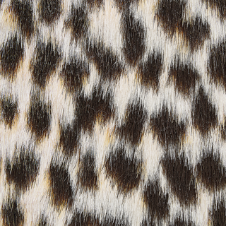 Kunstfell-Teppich Gepard braun 90 cm NAMBUNG