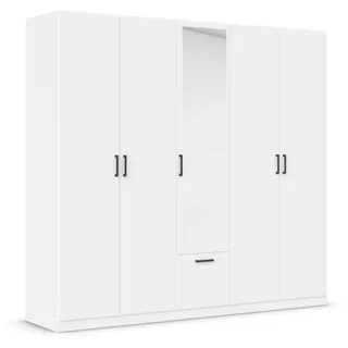 Rauch Drehtürenschrank Bari 226 x 210 x 54 cm Weiß