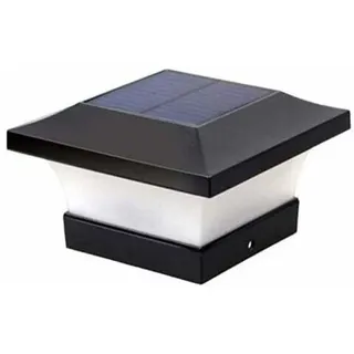 Solar-mastleuchten – Schutzart Ip65 (wasserdicht) – 5,5-v-polykristallin-panel – 80–100 Lm Helligkeit – 6000 K Farbtemperatur