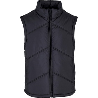 Urban Classics Weste - Arrow Puffer Vest - S bis 4XL - für Männer - Größe 3XL - schwarz - 3XL