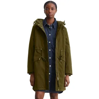 Marc O'Polo DENIM Kurzmantel aus Organic Cotton Stretch braun S (36)