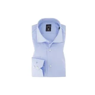 van Laack Herren Hemd blau, blau, NOS