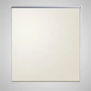 vidaXL Verdunklungsrollo 40 x 100 cm Creme
