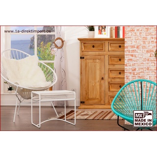 Original Acapulco Chair weiß - Retro Sessel - Outdoor und Indoor