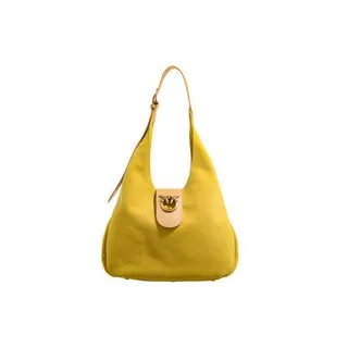Pinko Hobo Bag - Hobo Mini - Gr. unisize - in Gelb - für Damen