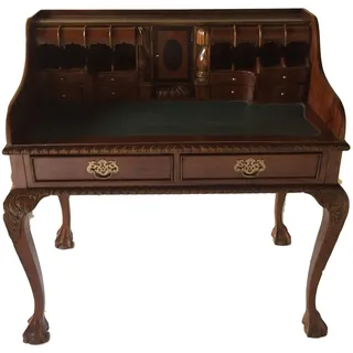 Antiker Sekretär Barock Louis Seize Renaissance Rokoko Farbe: Nussbaum Schreibtisch Schminktisch Länge102xHöhe108xBreite58cm Nr.9