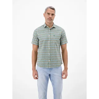 Lerros Kurzarmhemd kariert Dull Peach XL