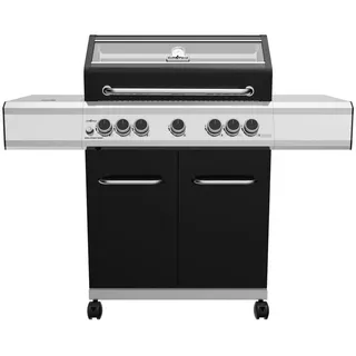Grillfürst Gasgrill Grillfürst G520E 5-Brenner Gasgrill mit Hochtemperaturbrenner