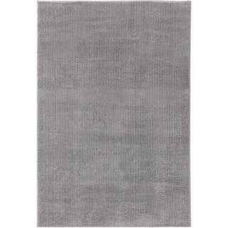 benuta Nest Hochflor Shaggyteppich Soda Grau 160x230 cm - Langflor Teppich für Wohnzimmer