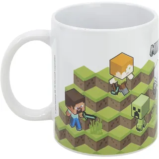 Keramik-Sublimationstasse, 325 ml, in Minecraft-Geschenkbox