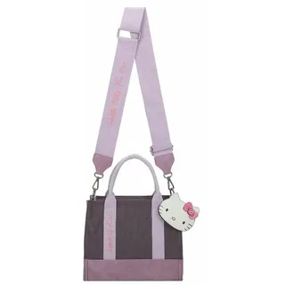 Fritzi aus Preußen Hello Kitty fritzi Canvas Handtasche 26 cm purple cat