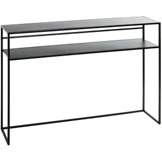 Haku-Möbel Brisbane Konsolentisch 112 x 28 x 81 cm schwarz