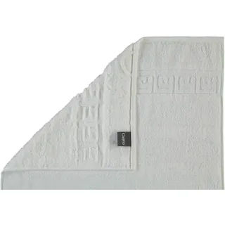CaWö Handtuch Noblesse 50 x 100 cm Baumwolle Weiß