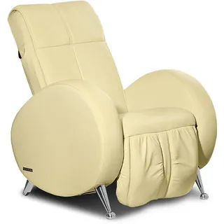 Massagesessel Relaxsessel KEYTON RETRO Leder | marble