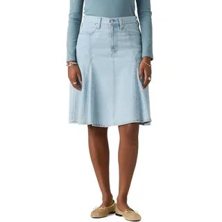 Levi's Godet Knee Length Skirt of Course Stone - 25W
