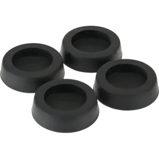 InLine Gummi-Füße, für PC Gehäuse, 4er Pack, schwarz