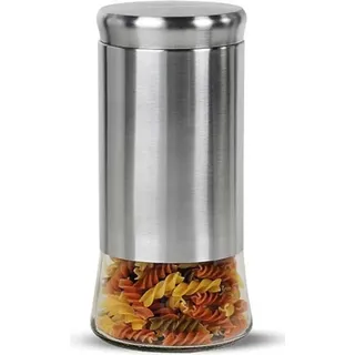 neuetischkultur Vorratsglas 1,4 Liter mit Schraubverschluss neuetischkultur - Silber