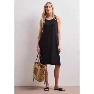 STREET ONE Shirtkleid Schwarz 38