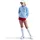 K NSW CLUB FLC HDY LBR ROYAL TINT/LT CRIMSON L