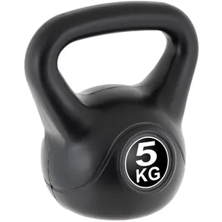 MAXXIVA Kettlebell Kugelhantel 5kg schwarz Krafttraining Fitness Rundhantel