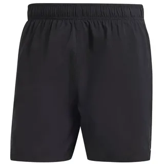 adidas Solid CLX Short-Length Badeshorts Black / Lucid Lemon S