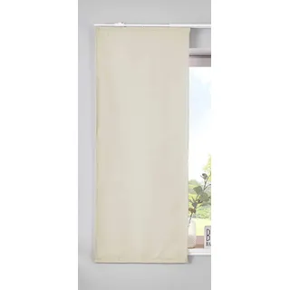 Gardinenbox Verdunkelung Schiebegardine »Newyork« HxB 145x60 cm Beige Flächenvorhang Paneelwagen Blickdicht Thermo-Schiebevorhang, 202020680