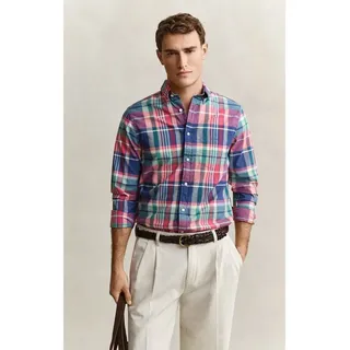 GANT Langarmhemd kariert Rose Red L