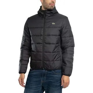 Lacoste Puffer Contrast Jacke schwarz L