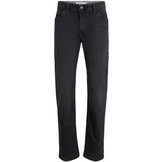 Tom Tailor Herren Jeans TRAD Relaxed Fit Grau Schwarz 10273 Normaler Bund Reißverschluss W 33 L 34