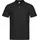 Piqué Poloshirt schwarz XXL