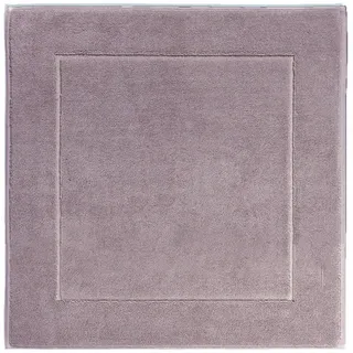Aquanova Badematte London, Mauve, Textil, Uni, rechteckig, 60x60 cm, für Fußbodenheizung geeignet, rutschhemmend, Badtextilien, Badematten