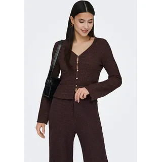 Only ONLILSE L/S CARIDGAN STRUC JRS Braun S