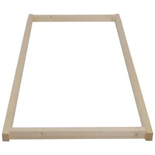 Rollrost Auflagerrahmen für Rollrost 70 x 200 cm für Lattenrost Bettrost, TUGA-Holztech 70 cm x 200 cm