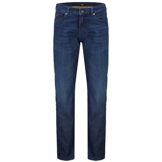 BOSS 5-Pocket-Jeans Herren Jeans MAINE Regular Fit (1-tlg) blau
