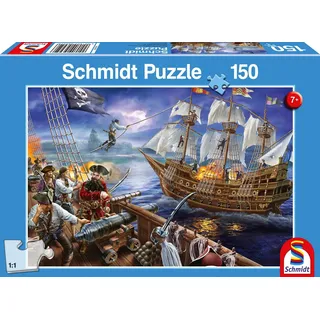 Schmidt Spiele 56252 Abenteuer mit den Piraten, 150 Teile