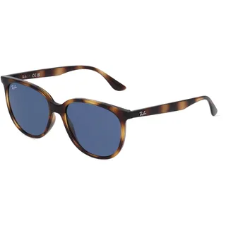 Ray Ban Ray-Ban RB4378 Damen-Sonnenbrille Vollrand Eckig Kunststoff-Gestell, Havanna