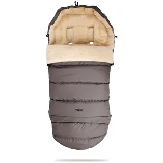 my junior® ThermoWool 3in1 Fußsack 100% Schurwolle, reflektierend, wasserabweisend (Hazel Harmony)