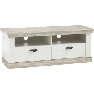 Home Affaire Florenz TV-Board 134 cm Weiß Holzwerkstoff