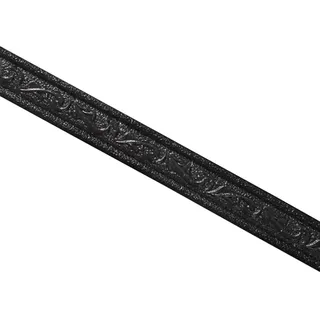 Fellflying Selbstklebende Wandbordüre Mit -Muster, Linie Sockelleiste, Dekoration, Wasserdichter Musteraufkleber, Wandverkleidung Für Wohnzimmer, Schlafzimmer, Küche, Weiß/Grau/Schwarz